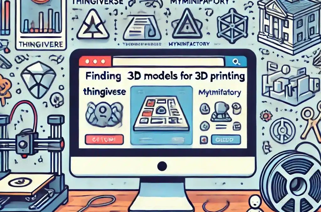 Kde hľadať modely pre 3D tlač